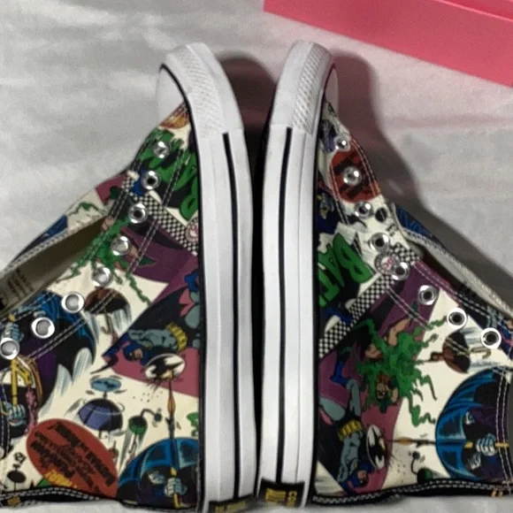 CONVERSE BATMAN shoes new - Picture 5 of 14